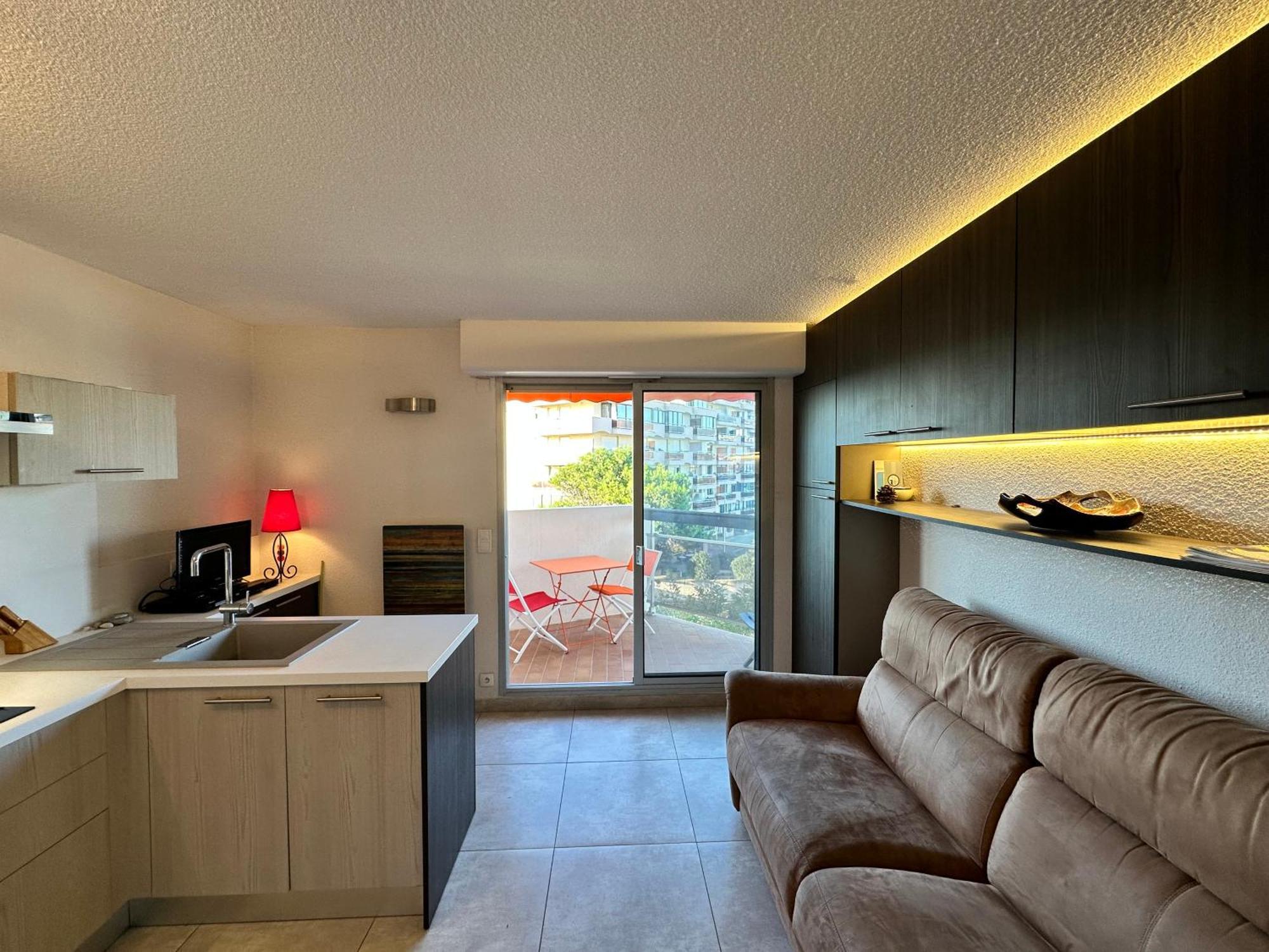 Appartement Studio Vue Sur La Marina Canet-en-Roussillon Eksteriør billede